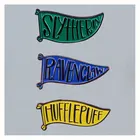 Волшебная брошь в виде знака колледжа, интересный Металлический Эмалированный значок, джинсовая брошь для куртки, рюкзака, булавка, украшение, Детская бижутерия, подарки