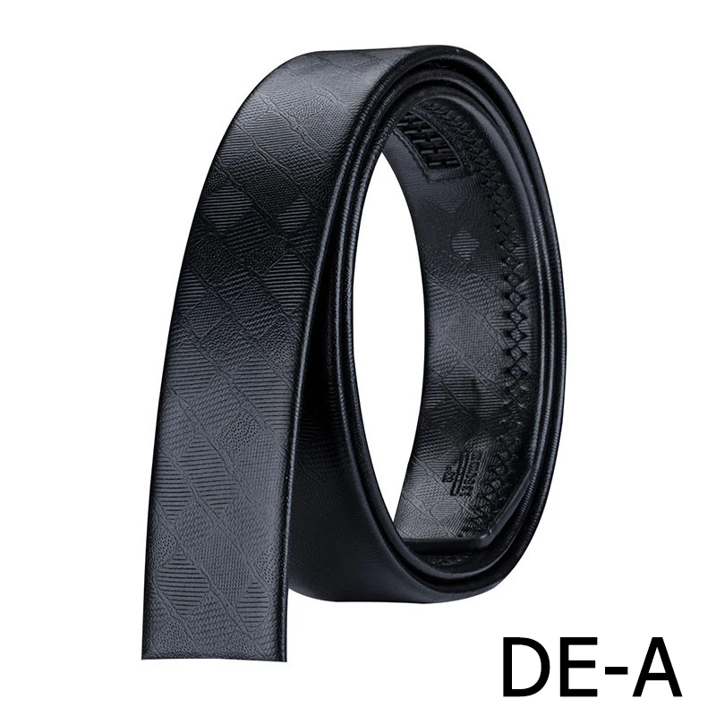 DE-A Hi-Tie, известный бренд, дизайнерские ремни для мужчин, золотые, синие пряжки, модный ремень для деловых мужчин, формальный кожаный черный ремень, ремень для джинсов - Цвет: DE-A