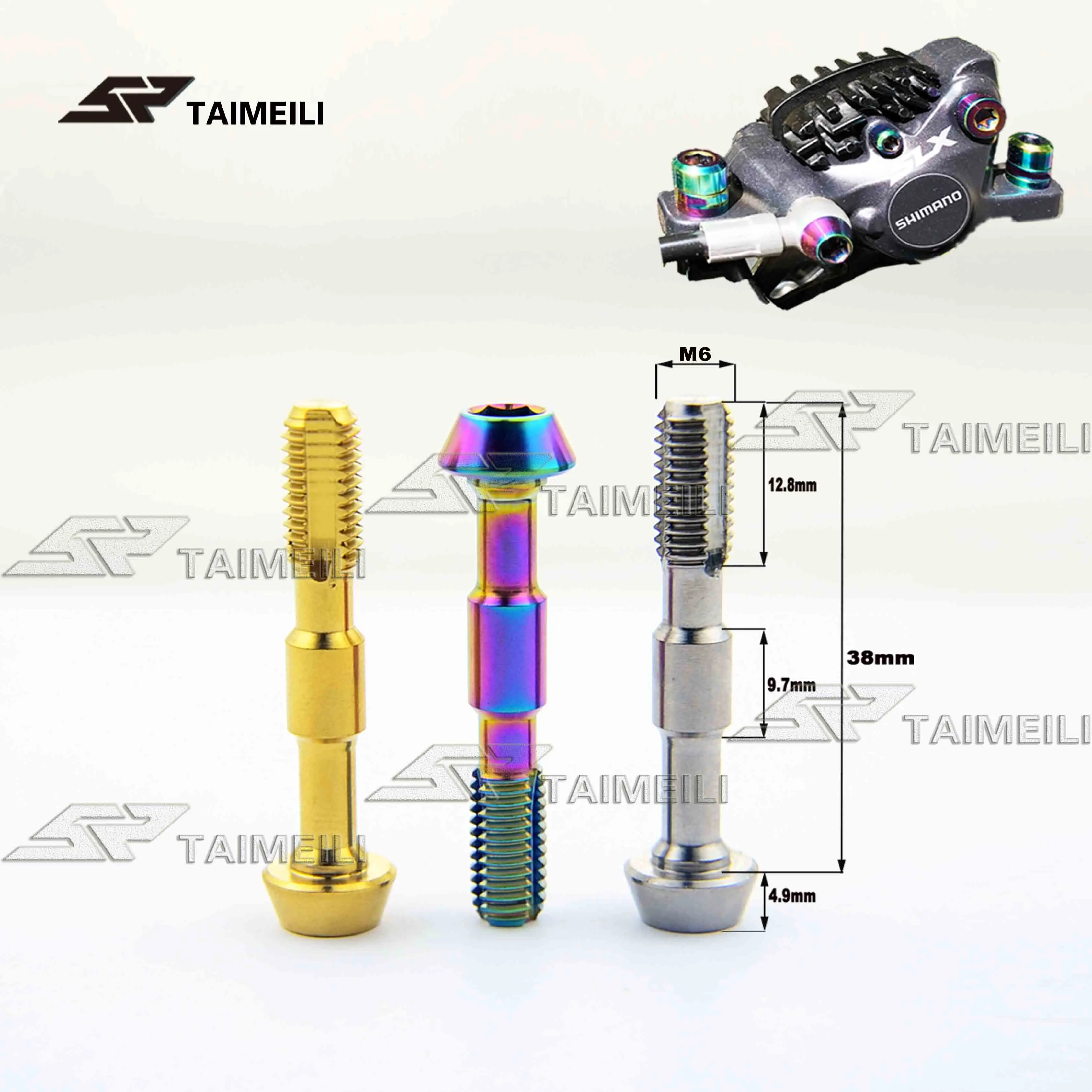 Винты из титанового сплава shimano SLX XTR M785 M8000/9000 675 скобы велосипедного дискового