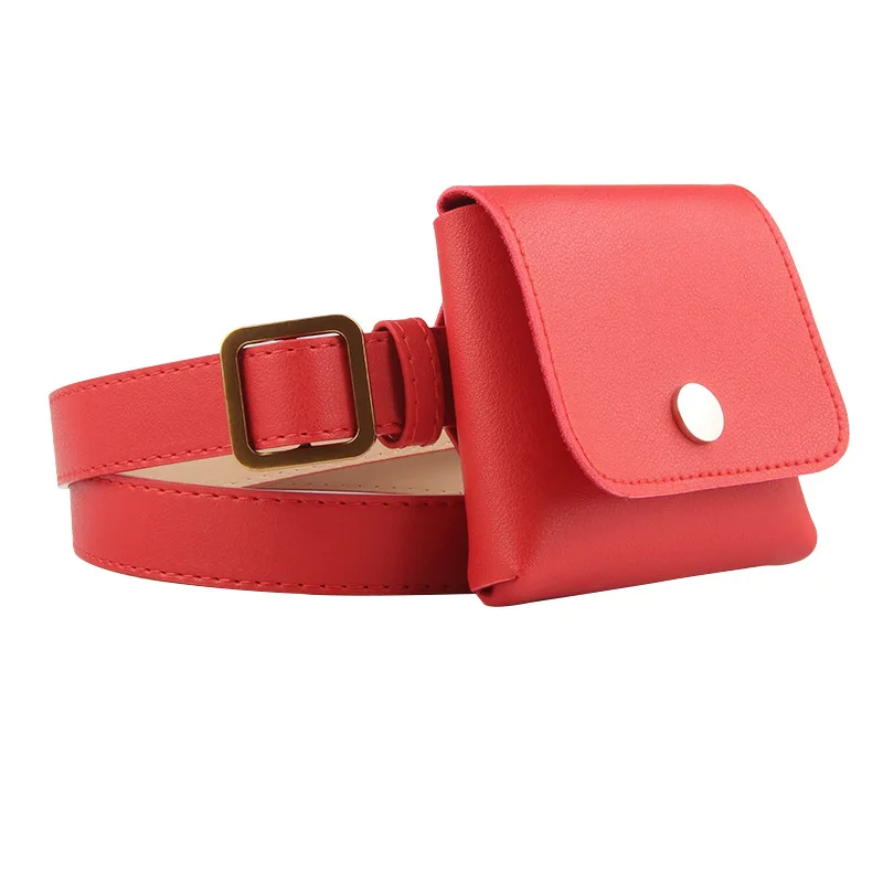 

Fashion Belt Bag Popular Style Versatile Retro Belt Bag Women's Waist Bag Key Mobile Phone Dual Purpose Female's Decorative Bag