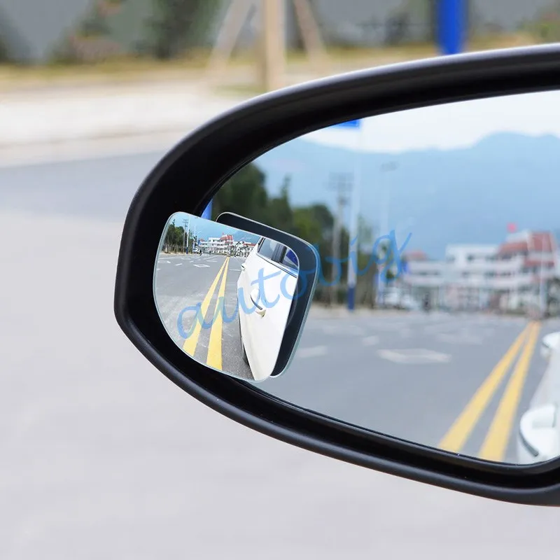 Прозрачное регулируемое боковое зеркало заднего вида слепое пятно выпуклое