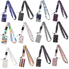 CB895 звездное небо, новинка, модный Радужный шнурок, съемный Многофункциональный ремешок, ID карта, брелок, держатель, DIY сотовый телефон, ремешок