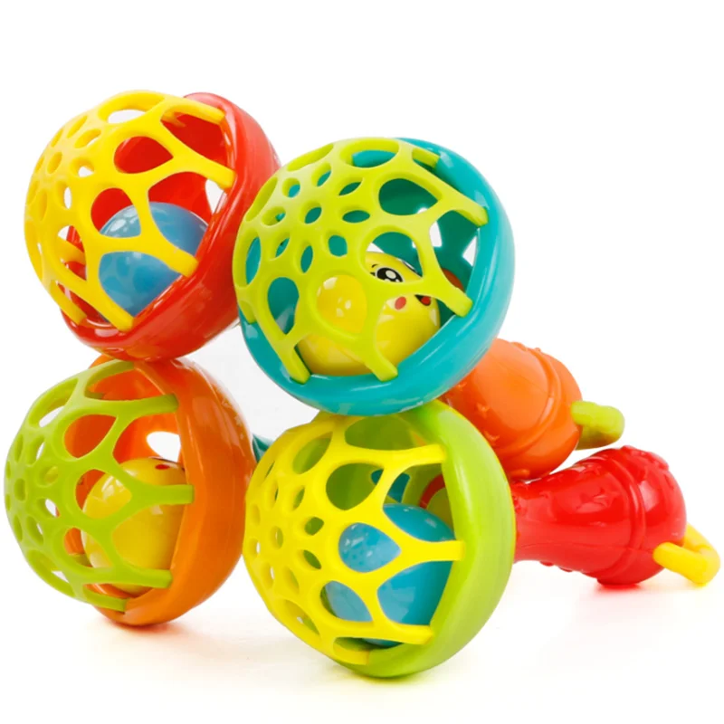 1 шт. погремушки детские развивающие игрушки Пластиковые Младенцы Новорождённые