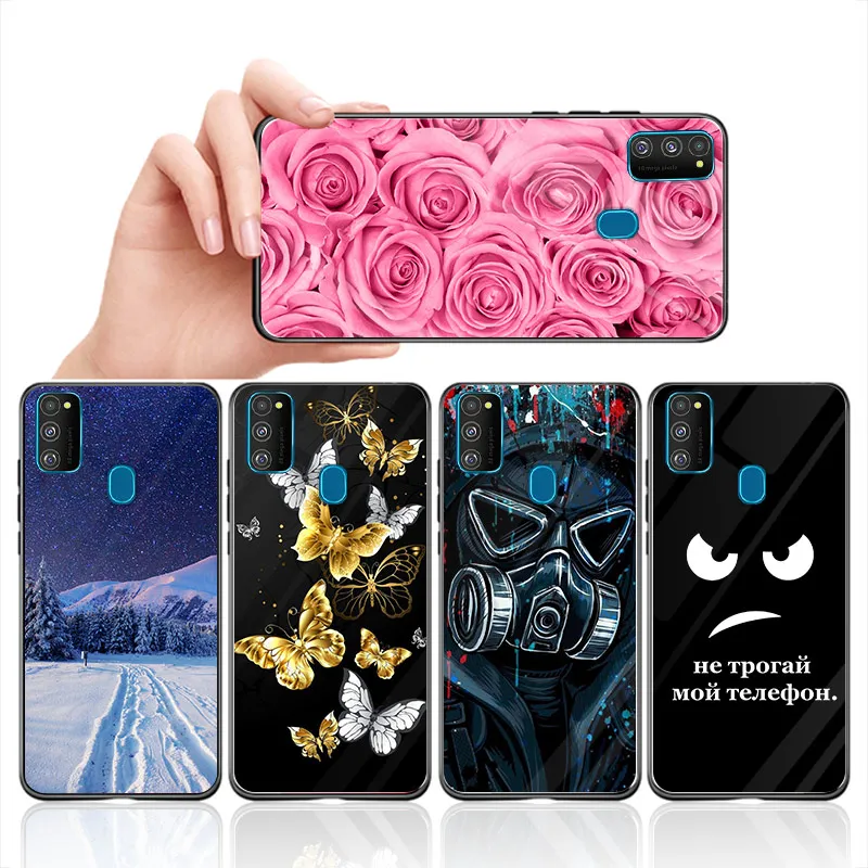 Глянцевый чехол для Samsung Galaxy M21 M30s M31 силиконовый мягкий из ТПУ M 21 6 4 дюйма M30S