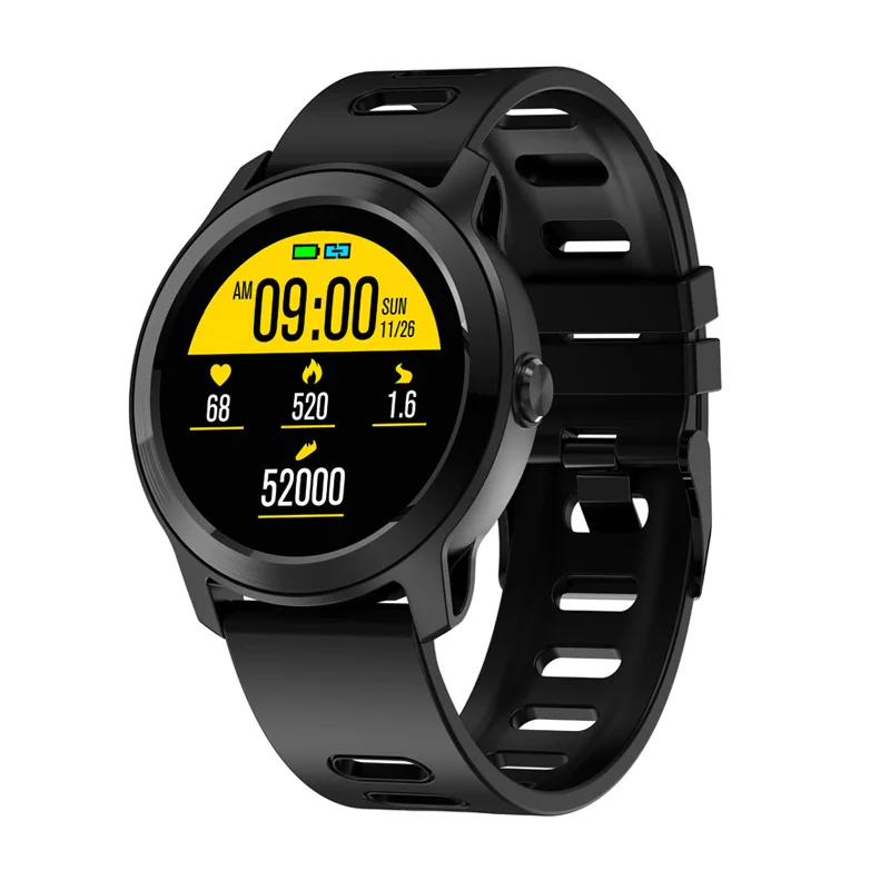 black SENBONO S08 Plus IP68 Водонепроницаемые мужские Смарт-часы, монитор сердечного ритма, фитнес-трекер, женские Смарт-часы для телефона, спортивный браслет - Цвет: black