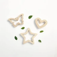 1pc nordic wooden star moon ornaments kids baby girl childrens nursery wall hanging decor home decor wall desk miniature craft