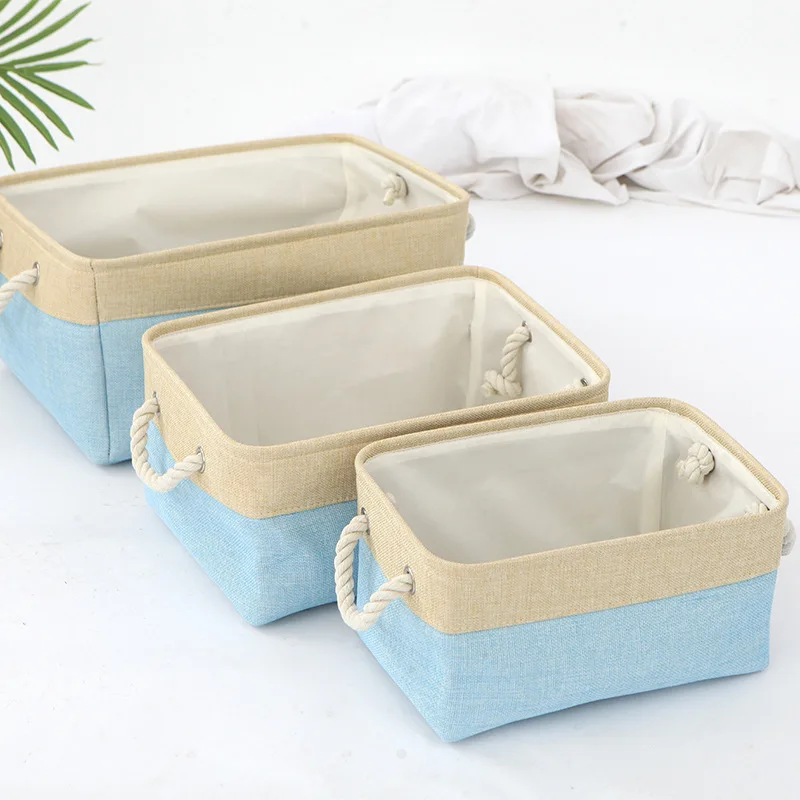 

Folding Storage Basket Foldable Linen Storage Box Bins Fabric Organizer Organize Office Bedroom Closet Toys Laundry Basket