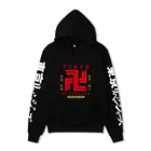 Популярная толстовка с капюшоном с рисунком Токийский Мстители, аниме Manjiro Sano, мужская спортивная одежда, одежда для косплея, винтажная Толстовка для мужчин