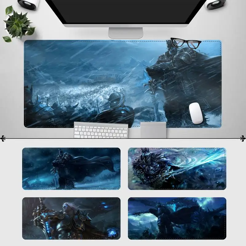 

Dropshipping Lich King Gaming Mouse Pad PC Laptop Gamer Mousepad Anime Antislip Mat Keyboard Desk Mat For Overwatch/CS GO