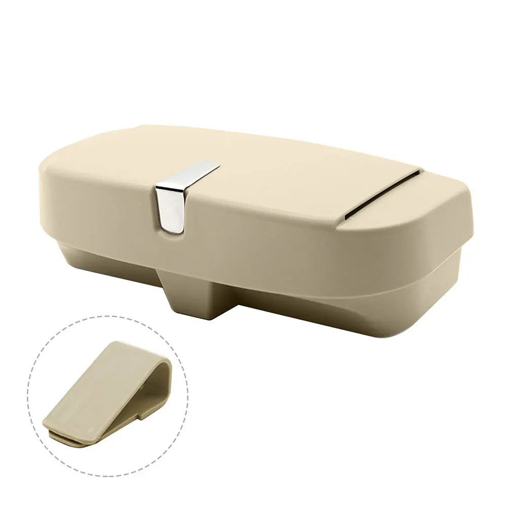 

Солнцезащитный козырек с зажимом для билета и карты, чехол для автомобильных очков против царапин, легкая установка, универсальные аксессу...