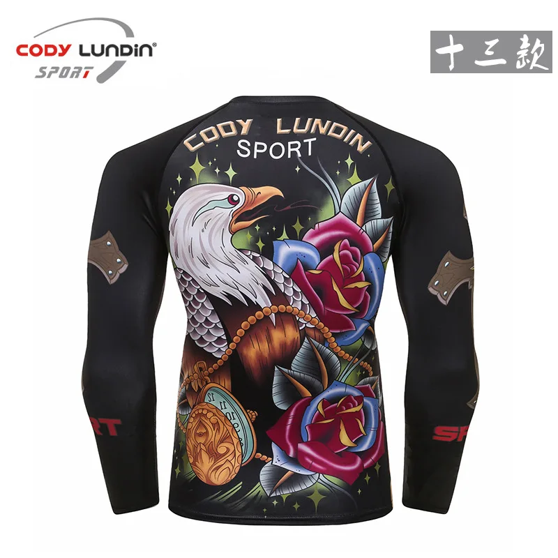 Футболка мужская Спортивная с длинным рукавом компрессионная быстросохнущая