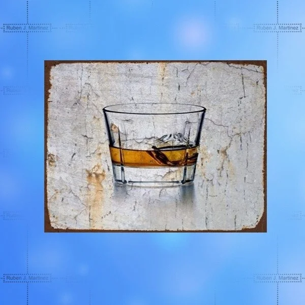 

Artistic tinplate painting Vintage Whiskey Metal Tin Signs Plate Bar Pub Club Decoration Plaque Home Decor Poster