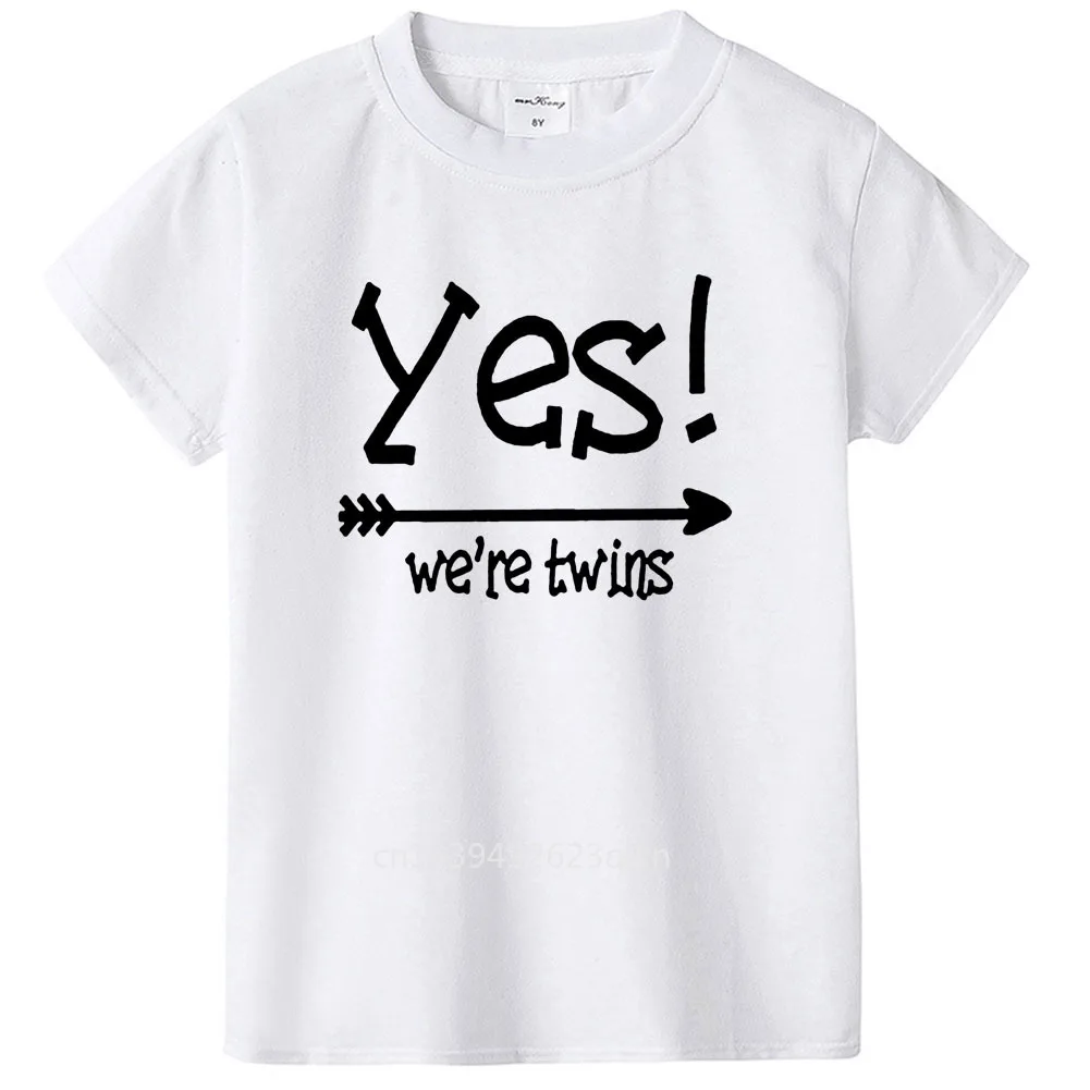 

Футболка детская с надписью «Yes No», Стильная белая рубашка с принтом «Yes No», хлопковая Повседневная футболка для маленьких мальчиков и девоч...