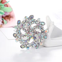 harong luxury rhinestone enamel pins for women fashion elegant jewelry female wedding party metal lapel pin brooch high quality