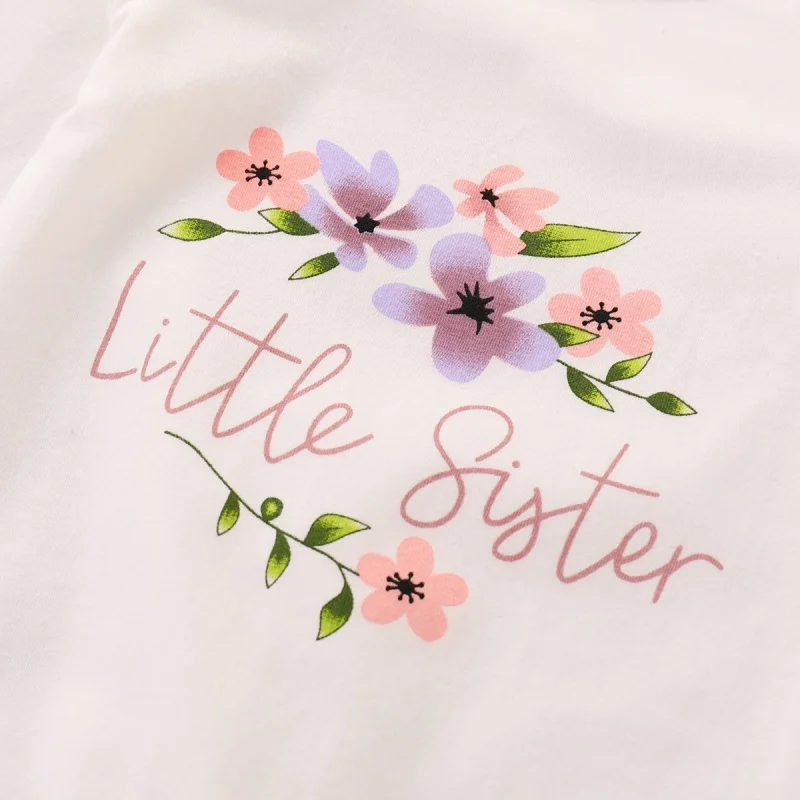 Весенний комбинезон из 3 предметов для маленьких девочек 0-18 месяцев Мягкий с