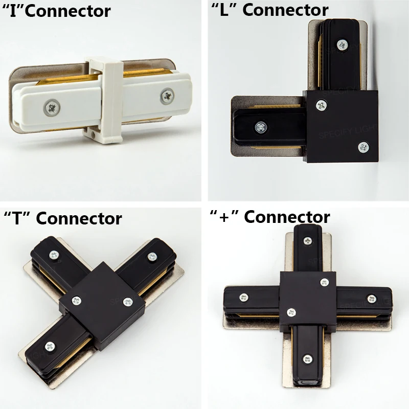 1 м светодиодный Трековый светильник 2-рейки для электрического провода
