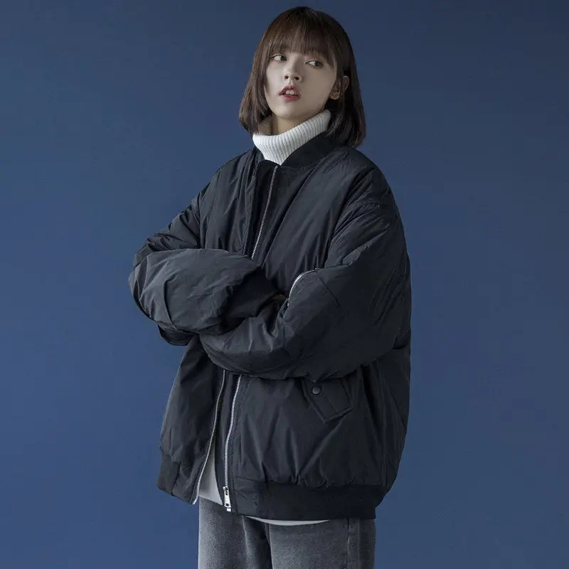 

Новинка, Женская осенне-зимняя куртка, женские теплые парки, утепленное пальто, женская парка с хлопковой подкладкой, куртка на молнии, верх...