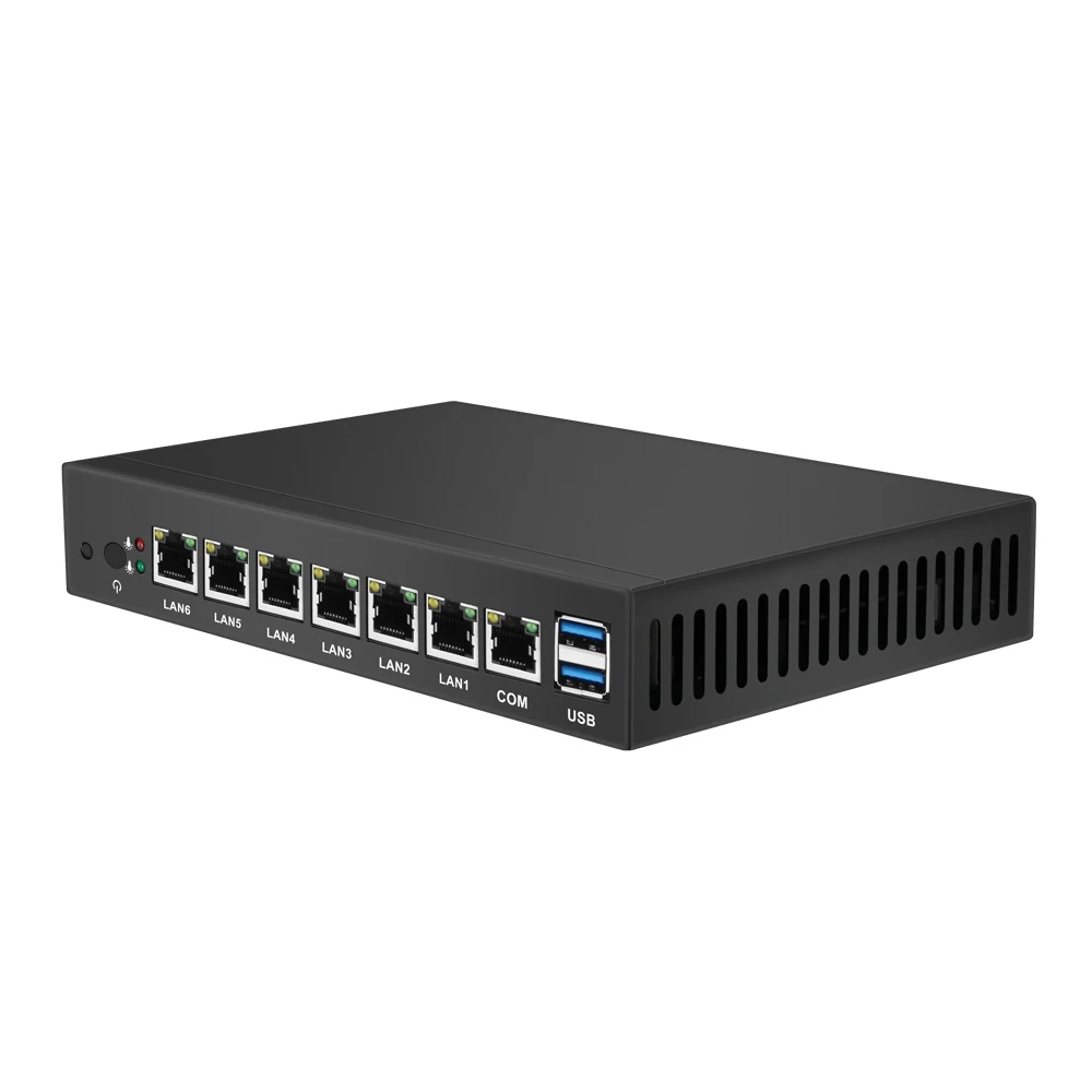 Маршрутизатор брандмауэр Мини ПК pfSense 6* Ethernet LAN NIC Celeron 1007U мини настольный промышленный ПК Windows 7 6* rj45 компьютер