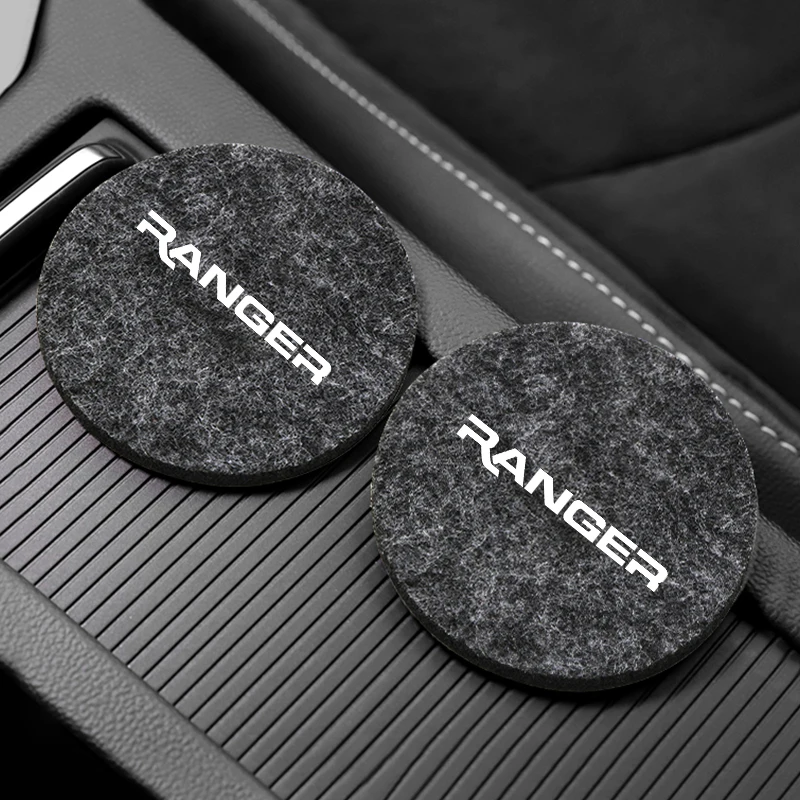 Новые противоскользящие подставки для чашек войлочные изолированные круглые Ford