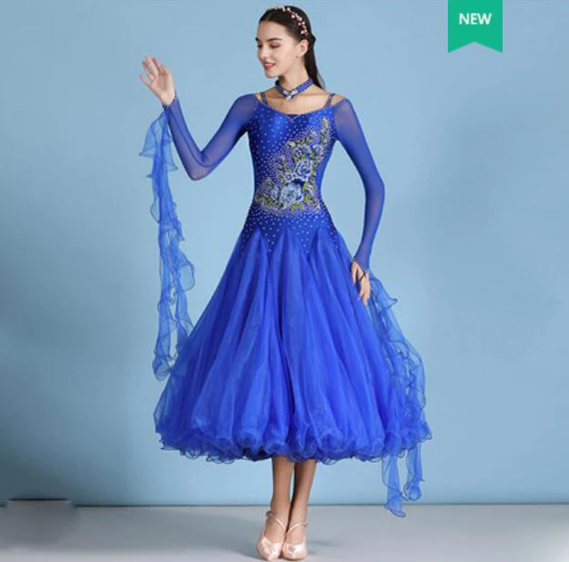 Платье для Бальных соревнований Высококачественная стандартная юбка танцев