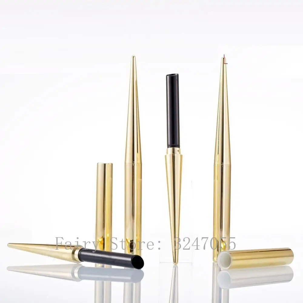 Дымчатая трубка 10/30/50 шт. золотой маленький образец косметики прямая горячая