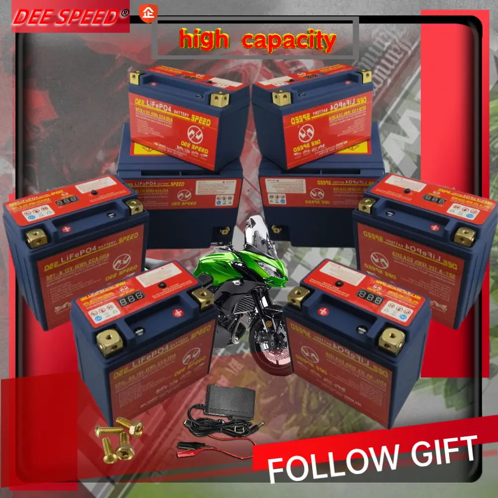 Аккумуляторная батарея LifePo4 для мотоцикла литий Железный Аккумулятор bmw 12 В 5 А/ч 7