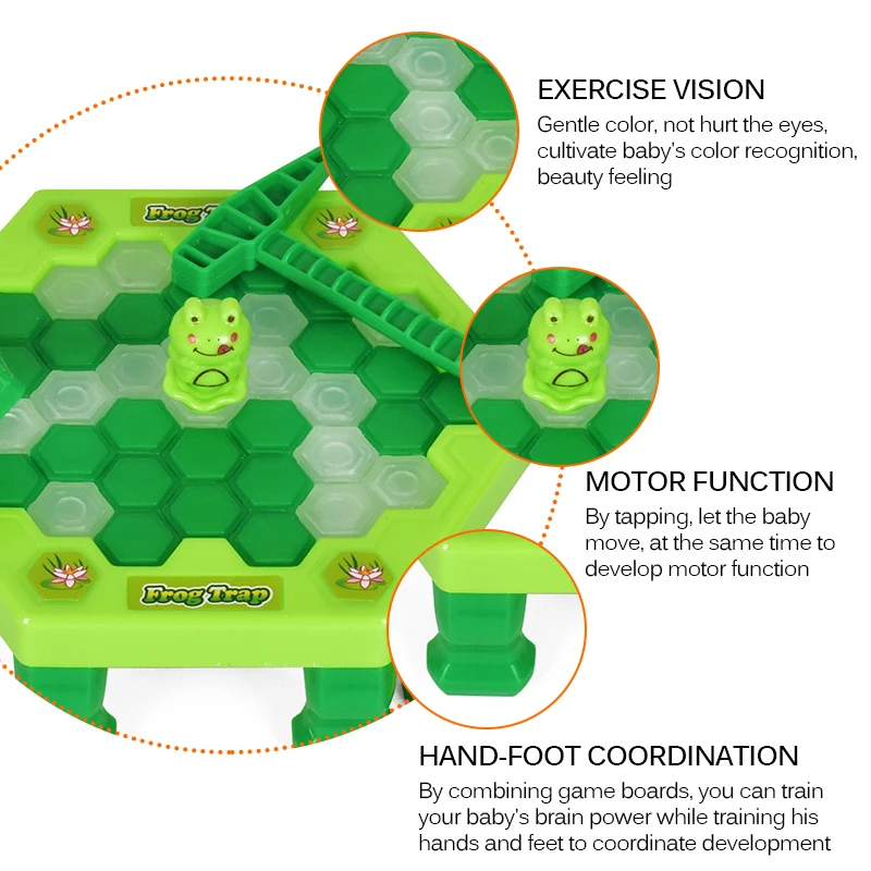 Игровая Настольная мини ловушка для разбивания льда пингвина семейная Веселая