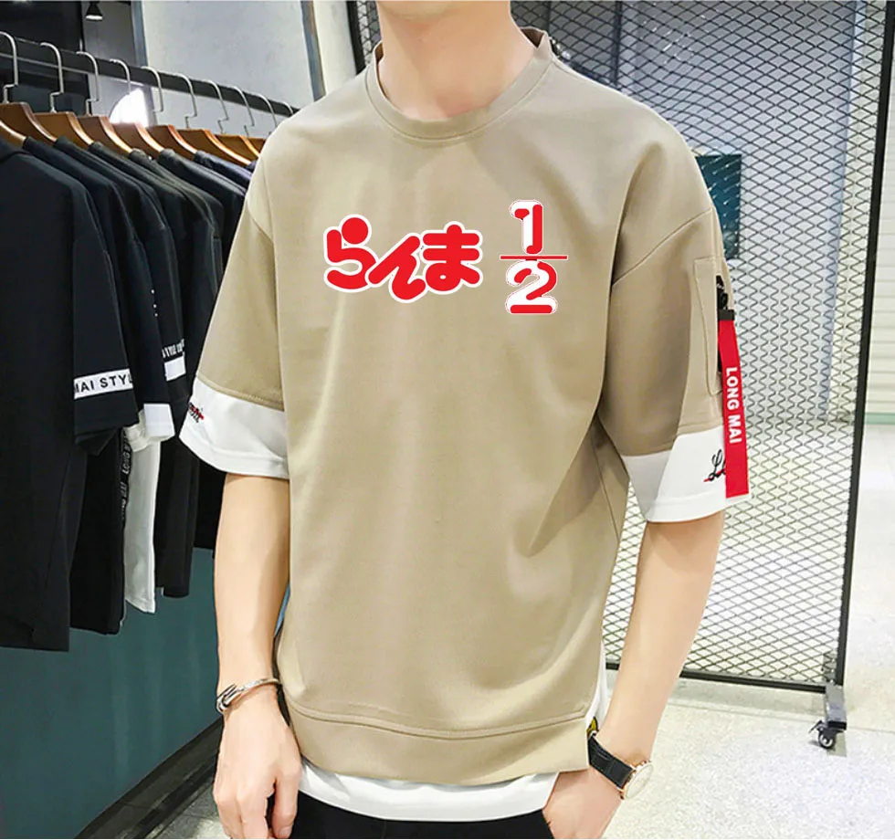 

Japan anime Ranma ½ T-shirt Unisex Manga Streetwear T-shirt Casual Short Sleeve Teenagers Cosplay Cartoon t shirt