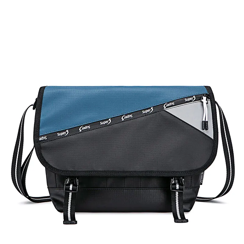 

Men Casual Sports Crossbody Bag Outdoor Handbags Large Capacity Single Packs Male Bag Over the Shoulder Waterproof Phone Pouch