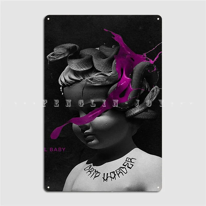 

Drip Harder Metal Sign Cinema Garage Wall Wall Decor Designing Tin Sign Poster