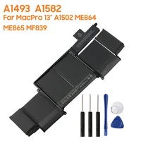 original replacement battery a1493 a1582 for macbook pro a1502 me864 me865 mf839 macpro 13 authentic laptop battery