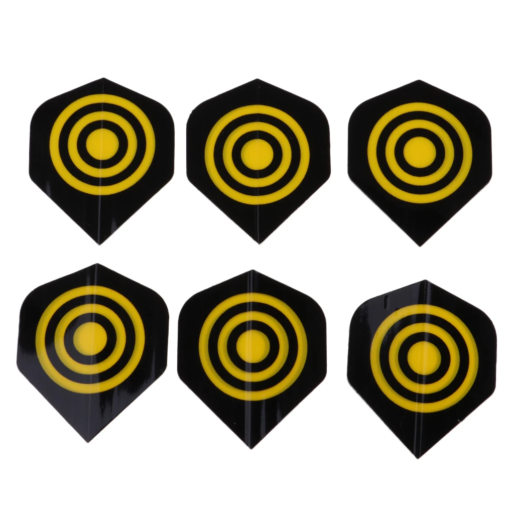 6 шт. аксессуары для Дротика со шлейфом из ПВХ|Дартс| |