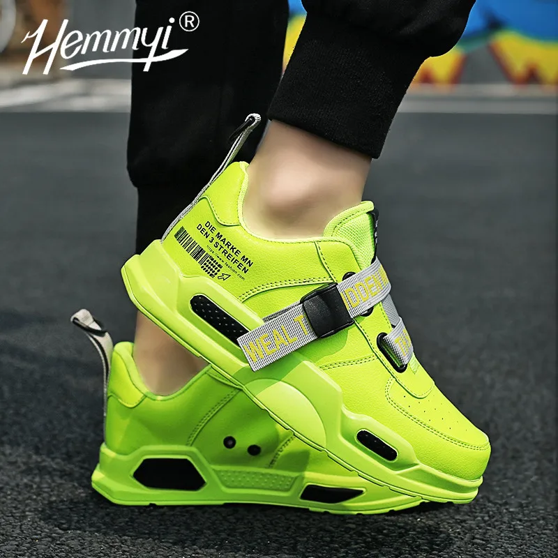 Кроссовки Hemmyi Мужские дышащие удобная спортивная обувь на шнуровке большие