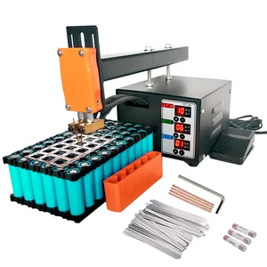 JST-IIS точечная сварочная машина высокая мощность 3 кВт использование для 18650 литиевых батарей точечная сварка прецизионный импульсный точечный сварочный агрегат