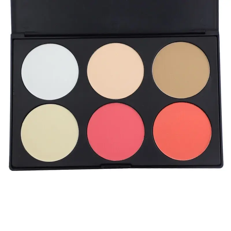 Частная торговая марка Косметические румяна палитра различных стилей для