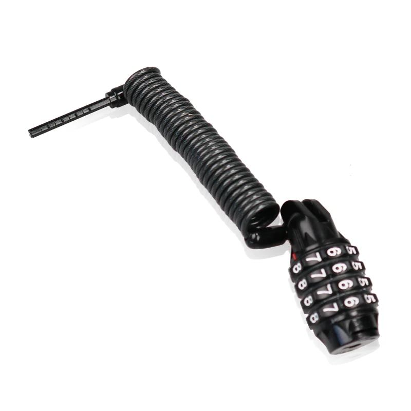 Велосипедный замок Многофункциональный проводной с паролем защита от кражи для