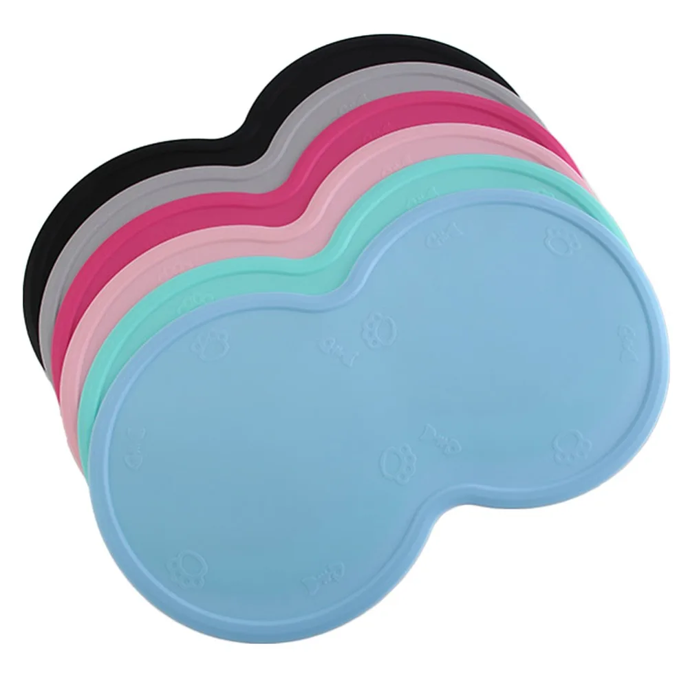 Износостойкие силиконовые салфетки для питья складной коврик корма домашних