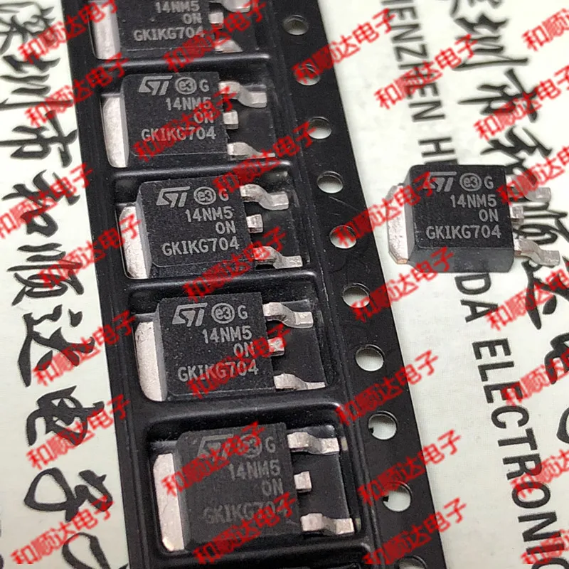 Оригинальный Новый/5 шт./14NM50N STD14NM50N TO 252 500V 12A|Транзисторы| |