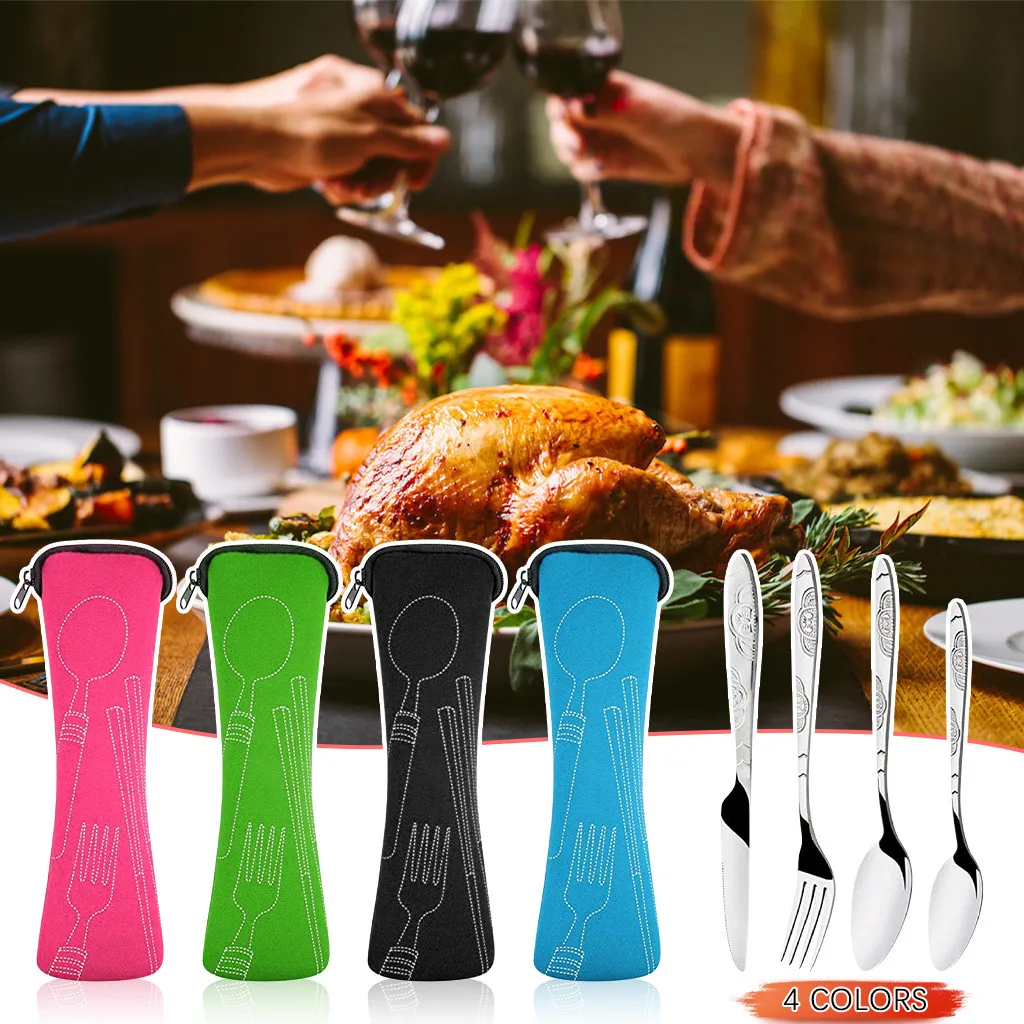 Набор столовой посуды для кухни Bento комплект из 4 предметов одежды: