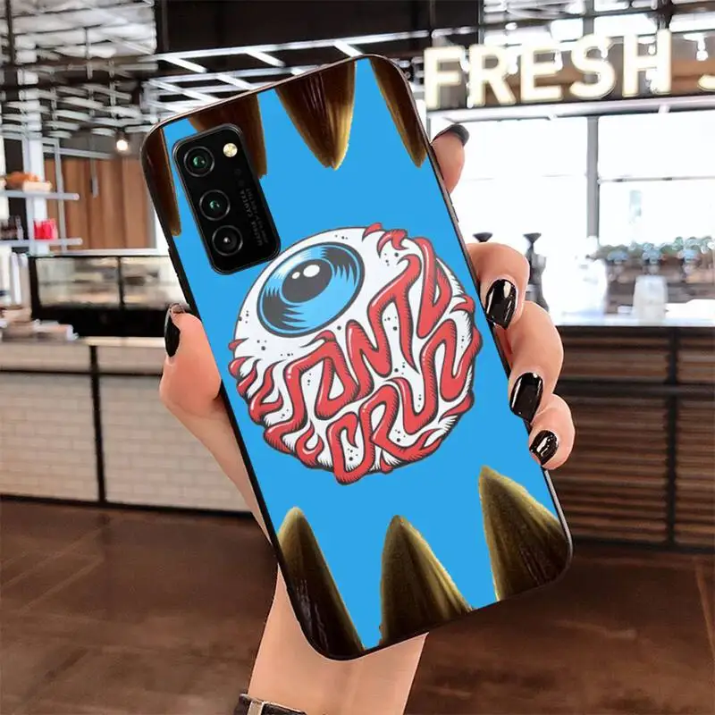 Модный брендовый чехол для телефона с рисунком Санта Круз скейтборда Samsung S20 plus