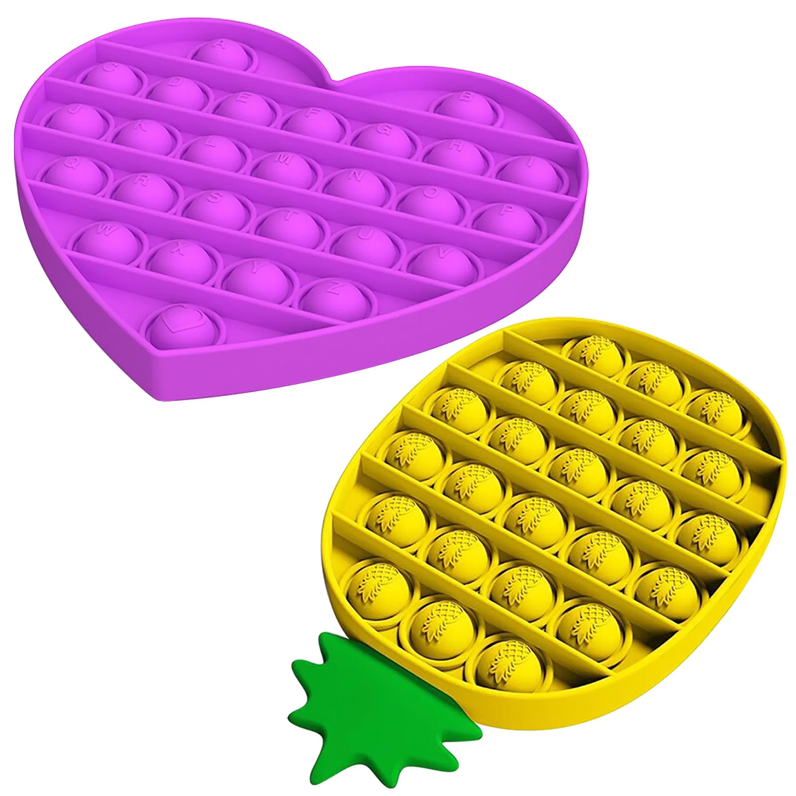 1PC de empuje de Fidget sensorial juguetes autismo Necesidades Especiales estr&eacute;s aliviador de estr&eacute;s y aumentar el enfoque suave juguete ni&ntilde;os adultos-2
