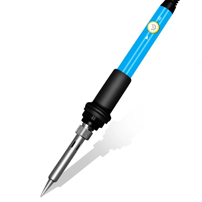 

19 Pcs Soldering 220V 60W Adjustable Temperature Electric Soldering Iron Kit Soldering Repair Tool EU Plug