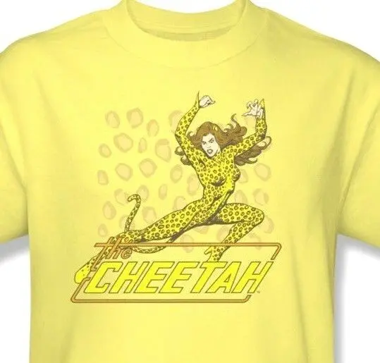 Футболка с гепардом бесплатная доставка винтажная 80 S суббота утро мультфильм