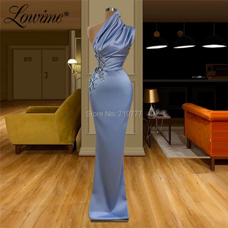 Женское вечернее платье-русалка длинное простое платье из Дубая вечерние платья