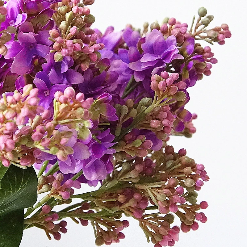 Искусственные цветы JAROWN шелковые сиреневые искусственные аксессуары для