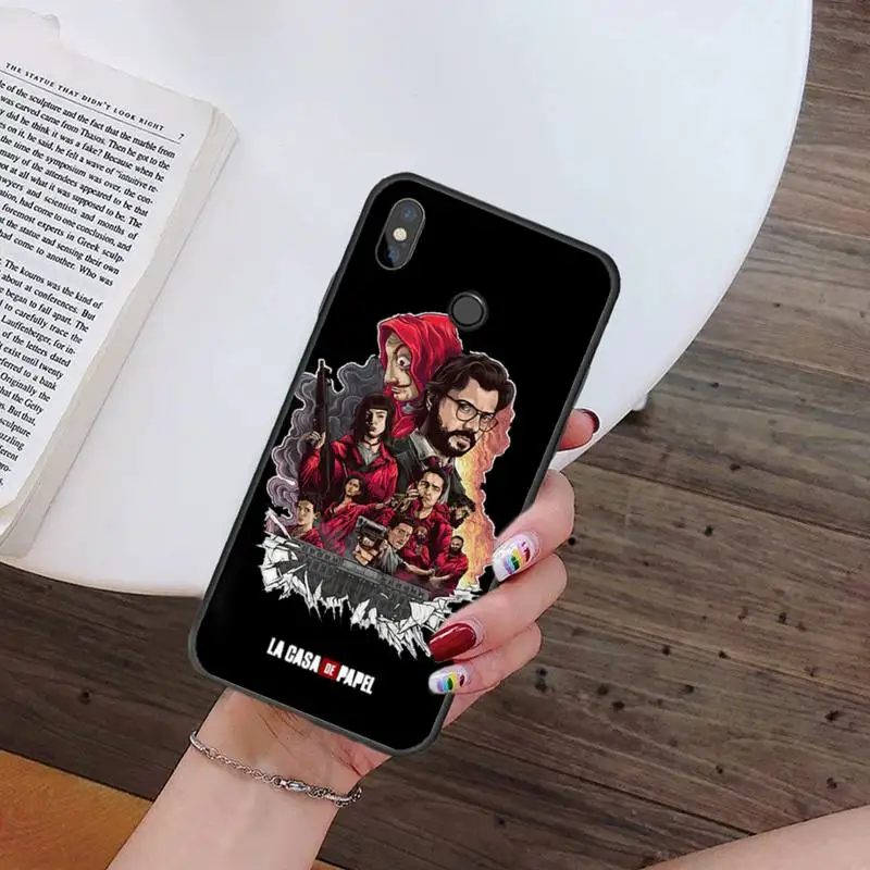 

Nairobi Berlin Denver la casa de papel Phone Cases For Xiaomi Redmi 7 9t 9se k20 mi8 max3 lite 9 note 8 9s 10 pro Shell Cover