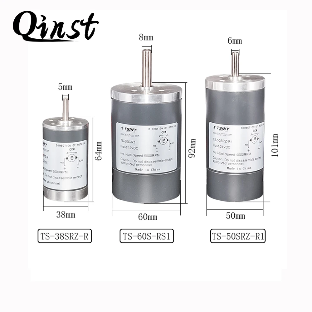 DC Permanenr магнитом работающий от постоянного тока 12V 24V высокое Скорость Диаметр