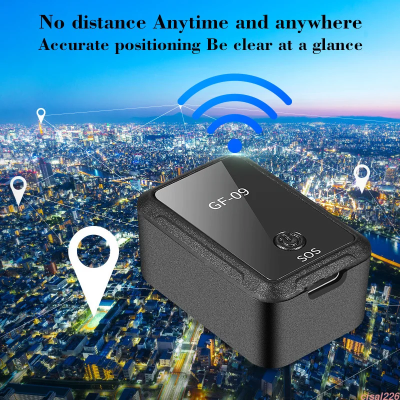 GF-09 мини gps трекер Универсальная установка для подставки-держатели для портативных устройств грузовик Дети в режиме реального времени долгое время ожидания gps локатор для SOS