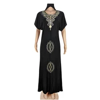 fashion spanish muslim womens long skirt short sleeve large size african robe india pakistan robe abaya dress ramadan dress