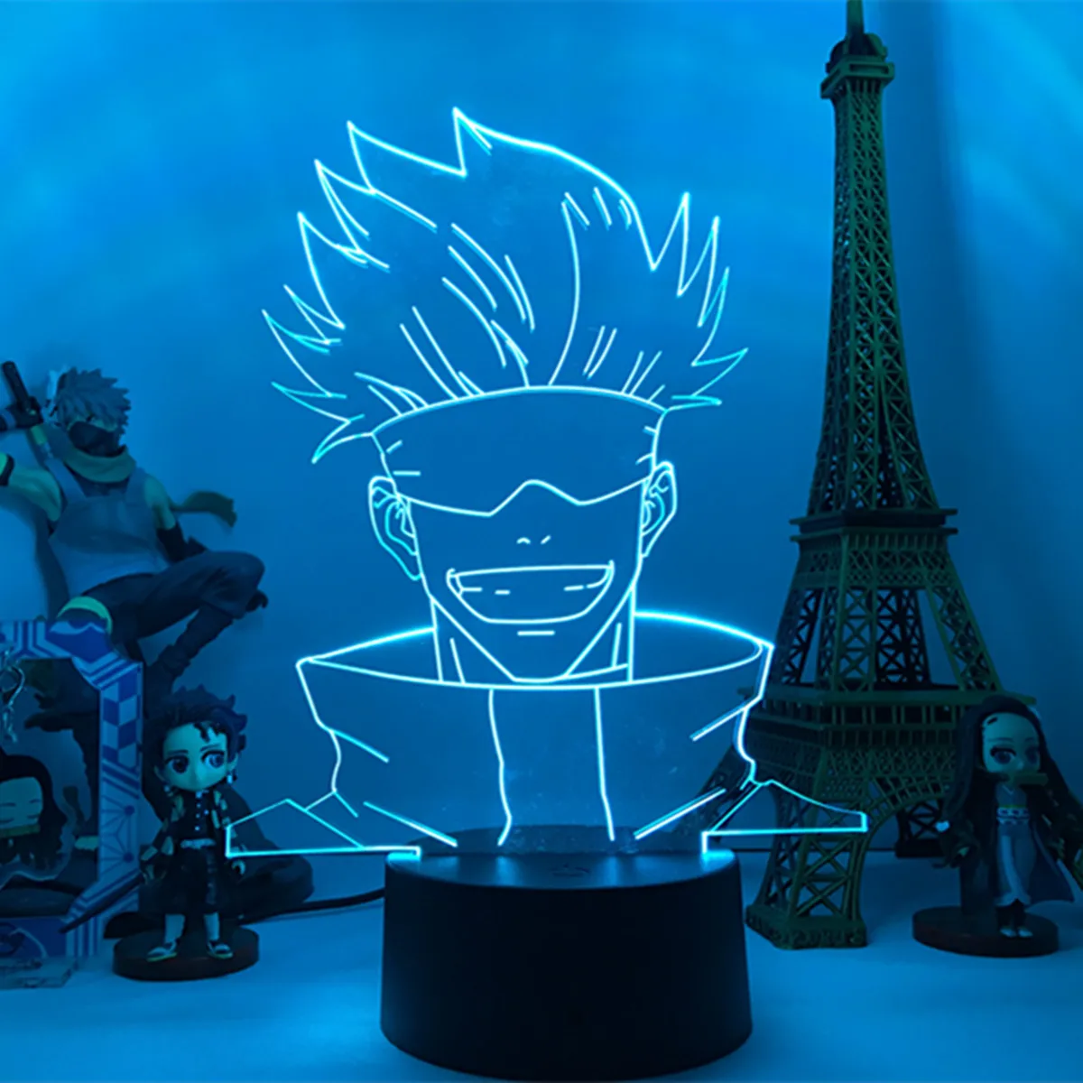 

Светодиодная Ночная лампа для животных, лампа для комнаты в стиле юйдзютсу, кайзен, украшение для комнаты, подарок на день рождения